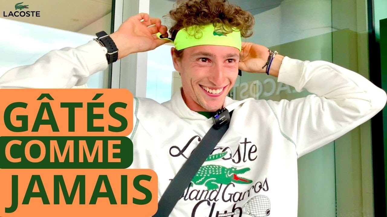 On découvre la dotation #rolandgarros des JOUEURS Lacoste
