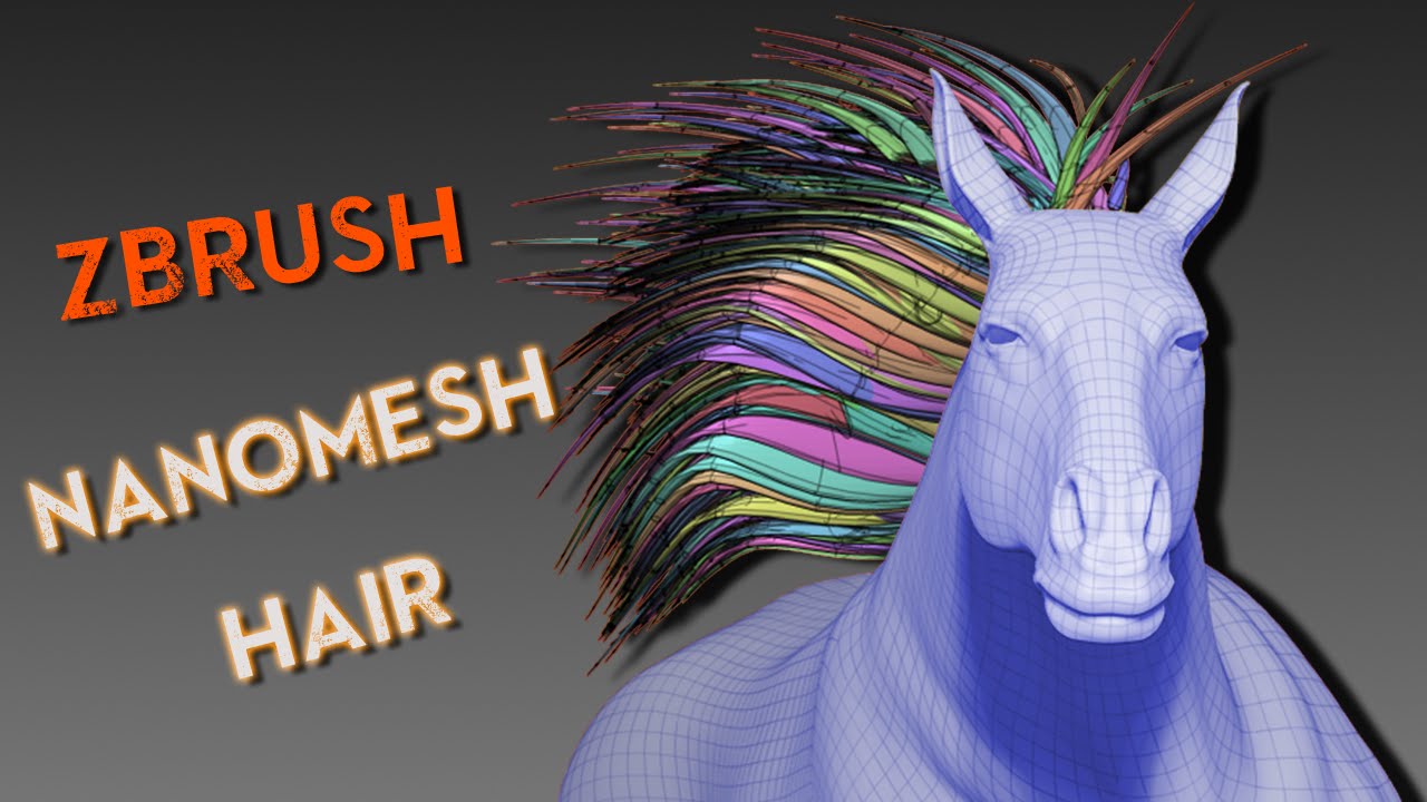 ZBrush Nanomesh Hair Technique