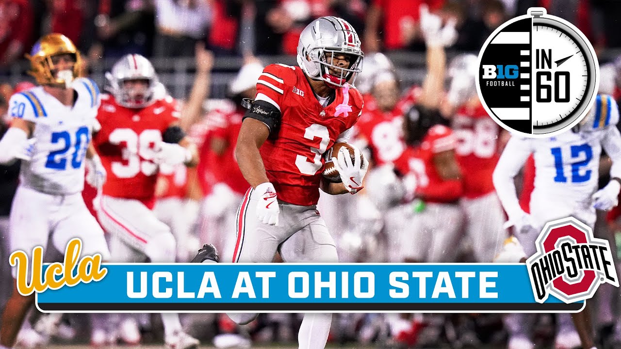 UCLA at Ohio State | Nov. 16, 2025 | B1G Football in 60