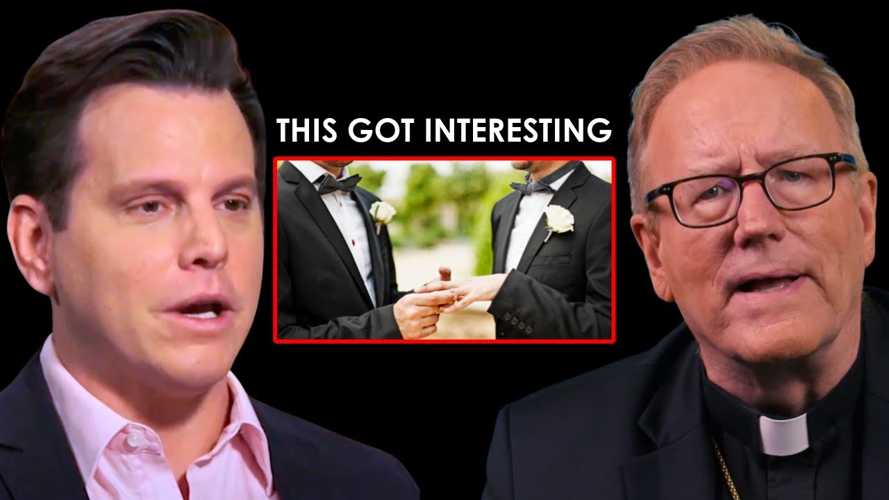 Католический священник столкнулся с геем-ведущим в прямом эфире по поводу однополых браков
