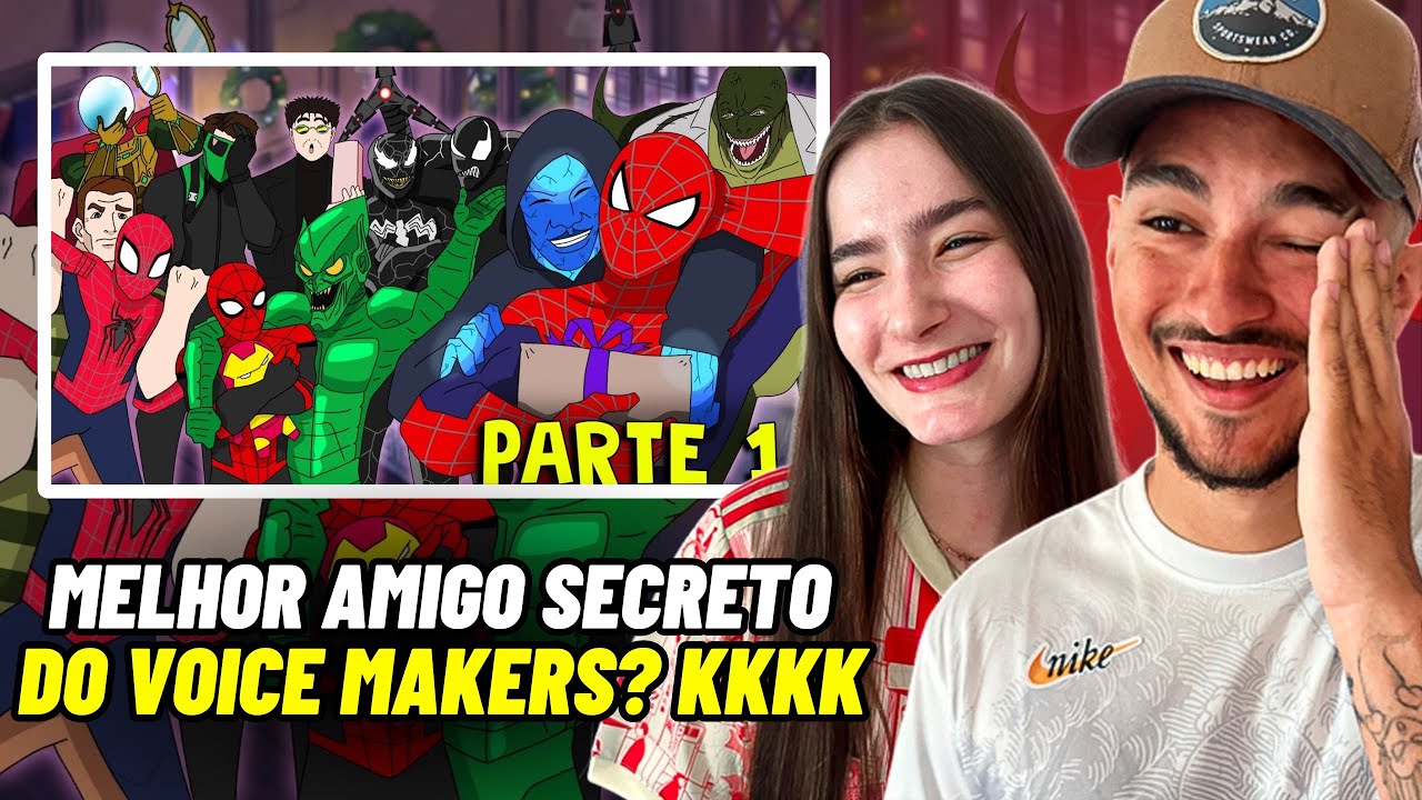 Apenas uma live | AMIGO OCULTO DOS HOMENS -ARANHAS - PARTE 1 | Voice Makers