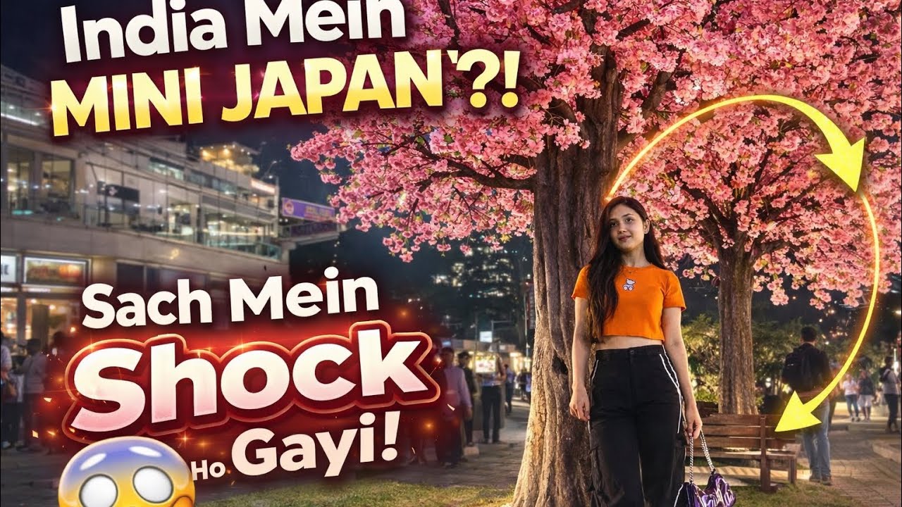 India Mein MINI JAPAN Mall?! 😱 | Mall Vlog + Food Fun 🛍️🍜