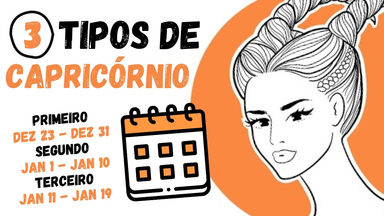 Os Três Tipos da Personalidade Capricorniana | Compreendendo os Decanatos de Capricórnio ♑🐐