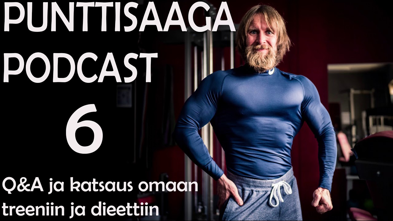 Podcast #6: Q&A ja omat treeni- ja dieettikuulumiset