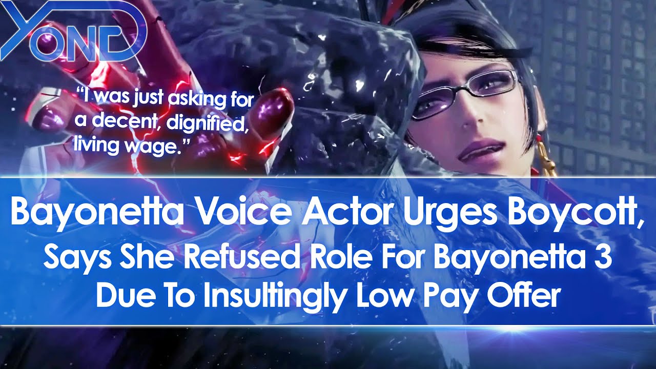 Bayonetta Voice Actor Urges Boycott, Says She Refused Role For Bayonetta 3 Due To Low $4K Pay Offer