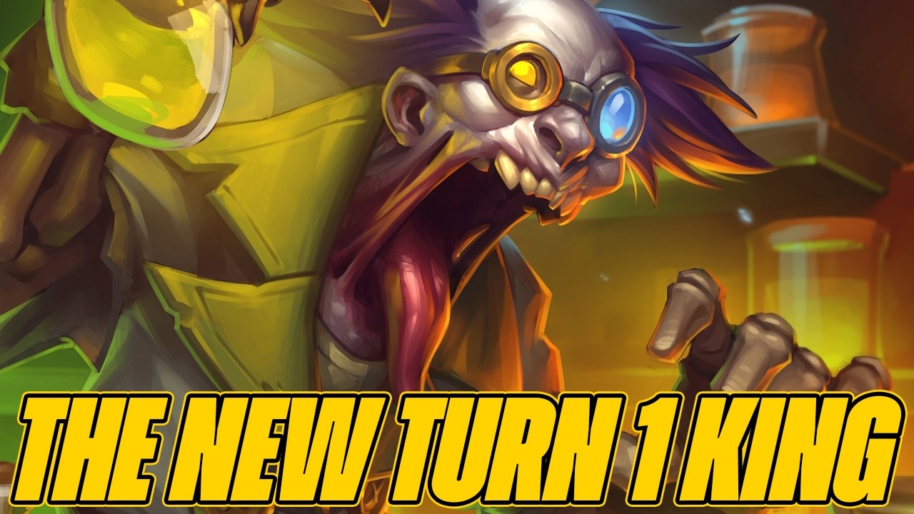 Профессор Путрицид получил огромное усиление, невероятно эффективная игра на ранней стадии.