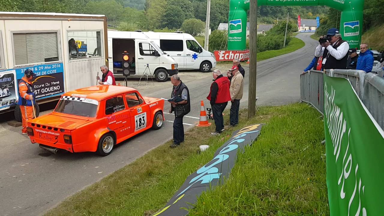 Course de cote de saint-gouéno 2016