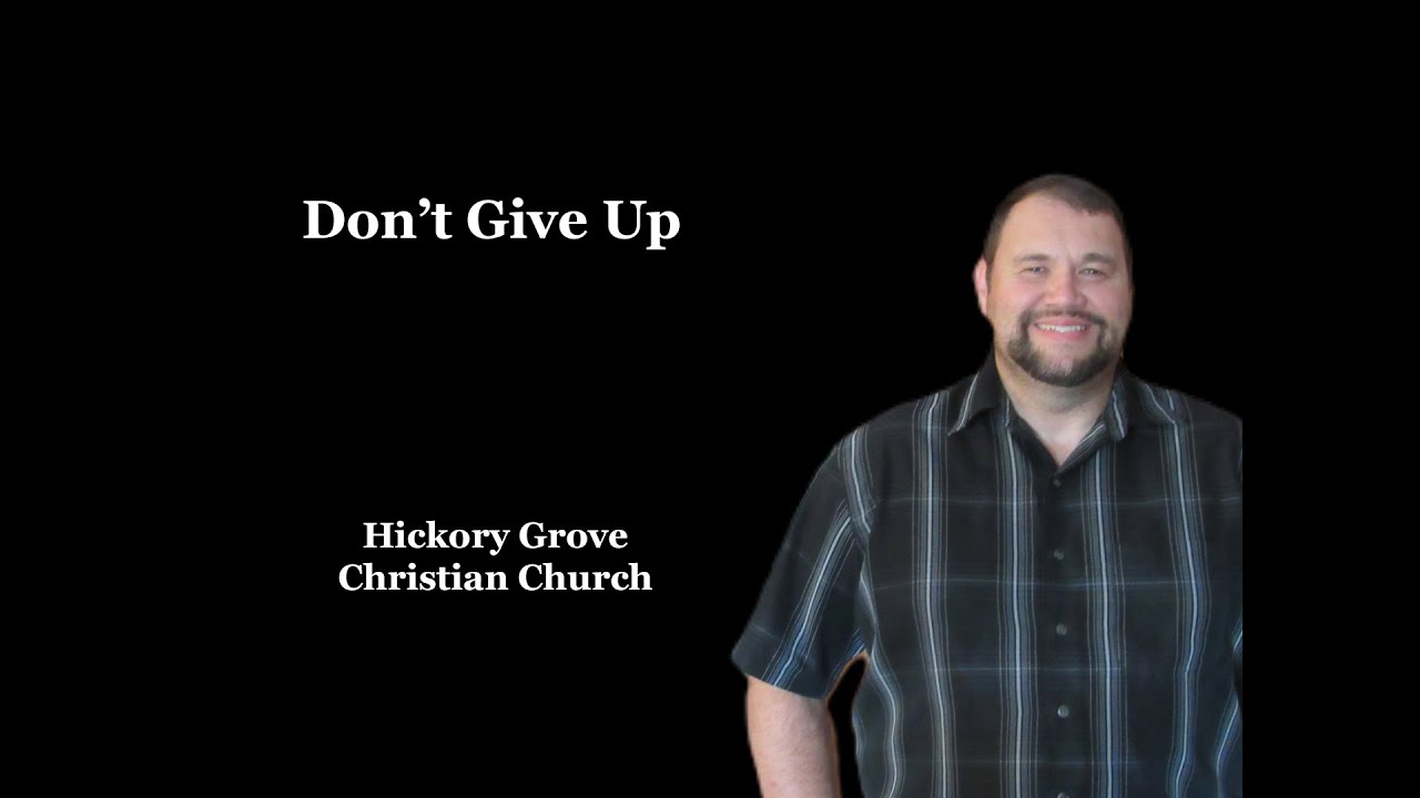 Don't Give Up, Dale King, January 11, 2026