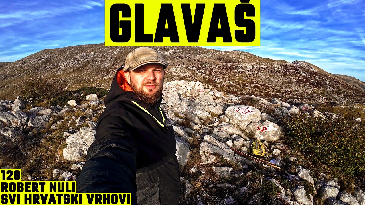 Glavaš, Kamešnica, 1308m - planinarenje [128. VRH iz serijala SVI HRVATSKI VRHOVI] 4K