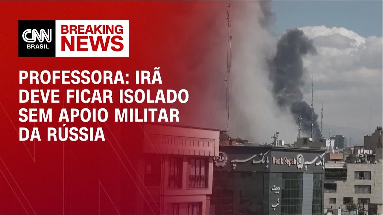 EUA x Ir&atilde;: R&uacute;ssia n&atilde;o deve apoiar militarmente o regime iraniano, diz professora | AGORA CNN