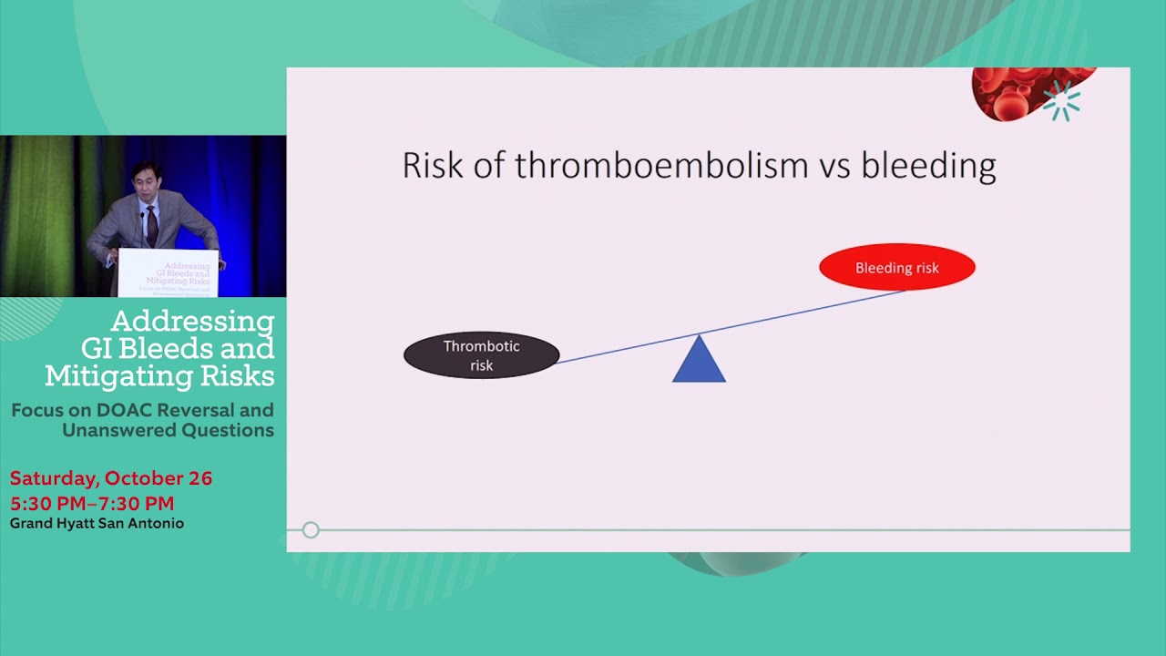 Acute GI Bleeding, Oral Anticoagulant Therapy, and Reversal Strategies