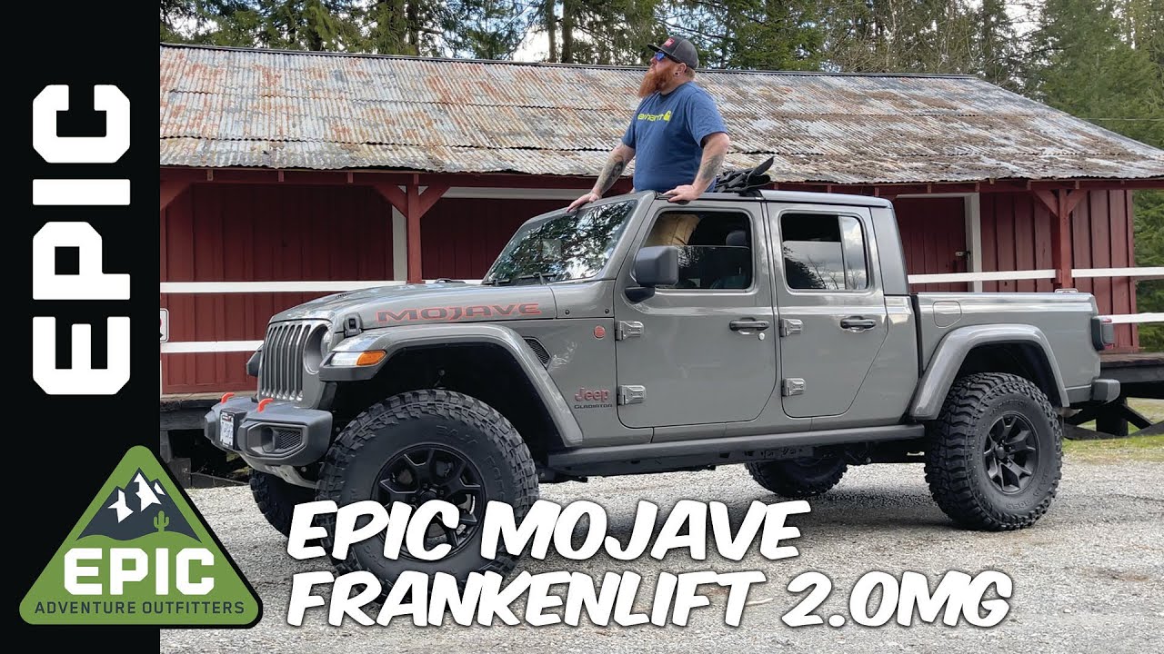 The EPIC Mojave Frankenlift 2.OMG! - Lifting the 2021 Jeep Gladiator Mojave with Teraflex Suspension