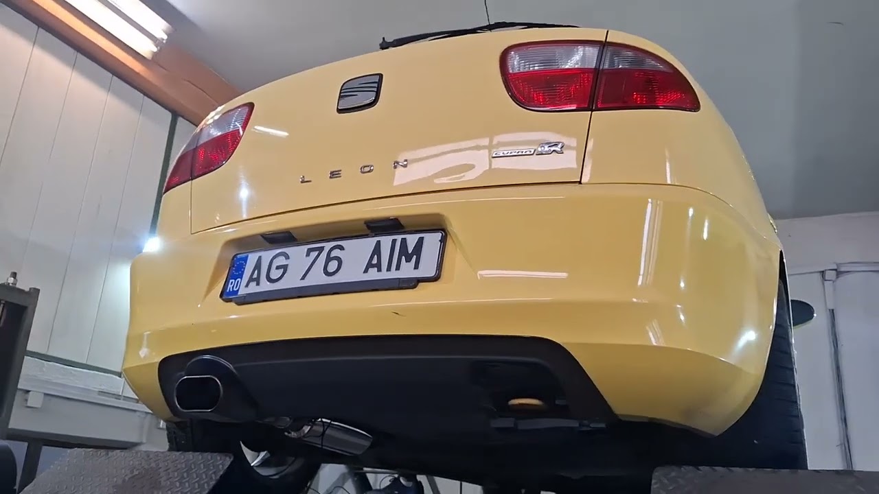 Seat Leon Cupra  toba finala cu clapeta PILOT dual sound