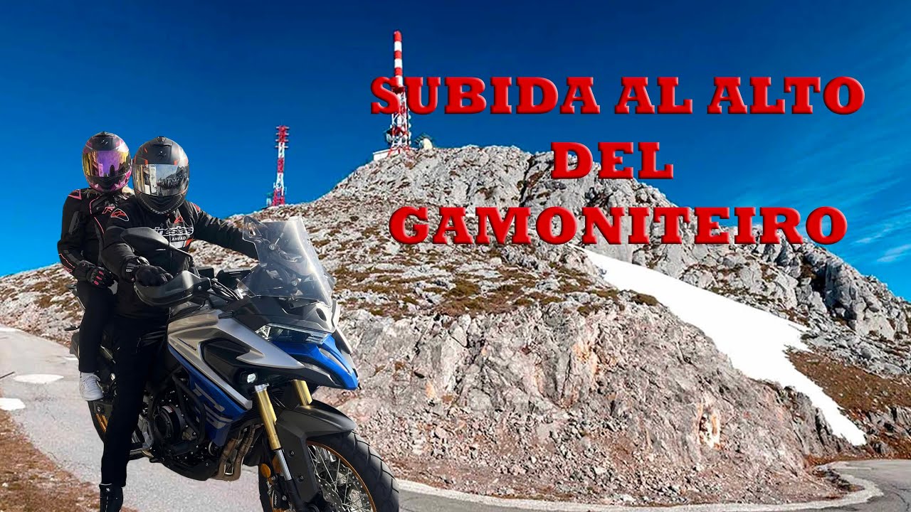Voge 525 DSX - Subida al alto del Gamoniteiro. Track incluido.
