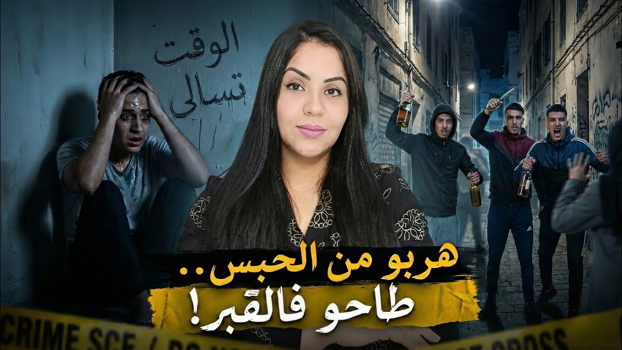 قصة أربعة شباب عاشوا الرعب من بعد ليلة كحلة⁉️🇲🇦 بغاو يهربوا من العقاب ولكن النهاية كانت صادمة 🔞⚠️