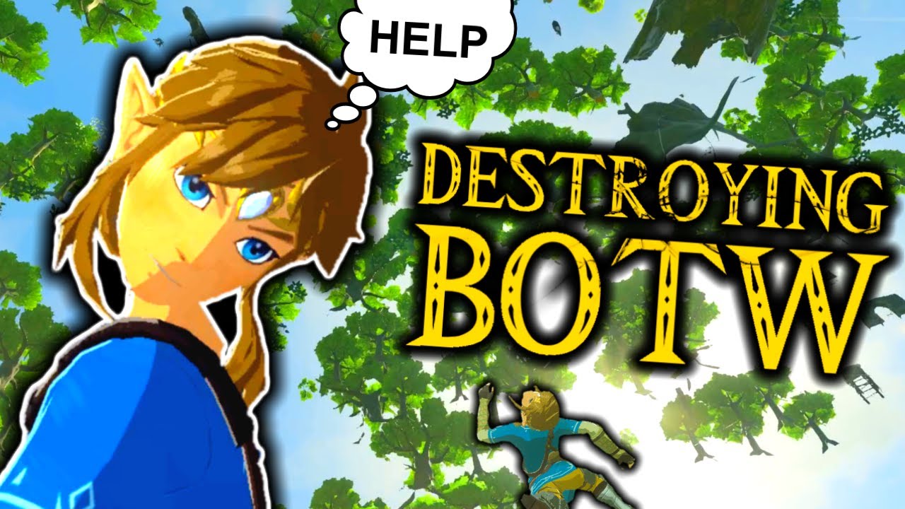 Destroying Breath of the Wild - Having Fun With Glitches!