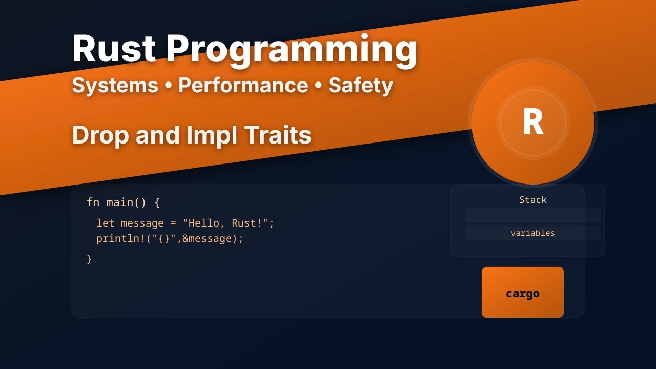 Drop and Impl traits in Rust