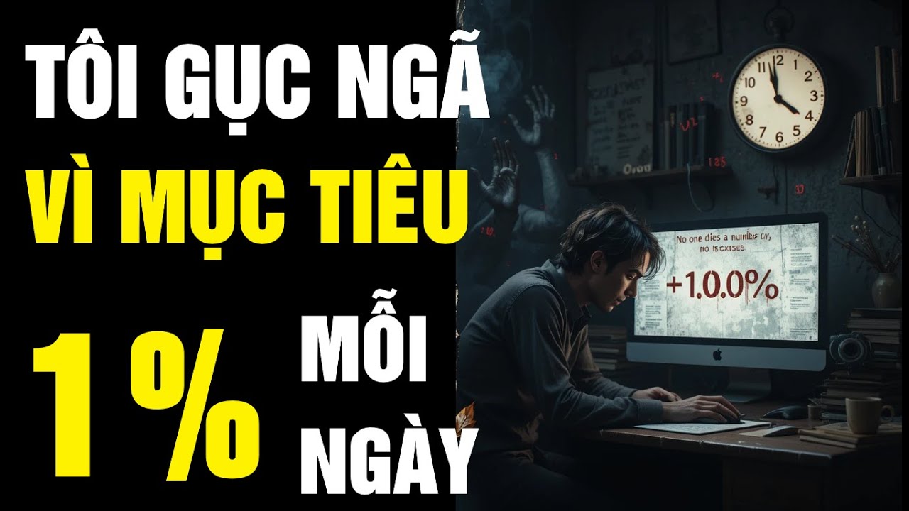 TÔI GỤC NGÃ VÌ ... MỤC TIÊU 1% MỖI NGÀY