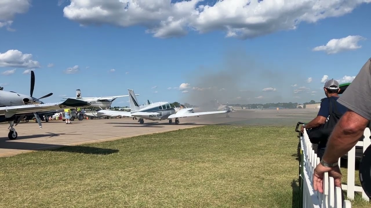 DeltaHawk Diesel-Powered Twin Velocity startup at Oshkosh 2023