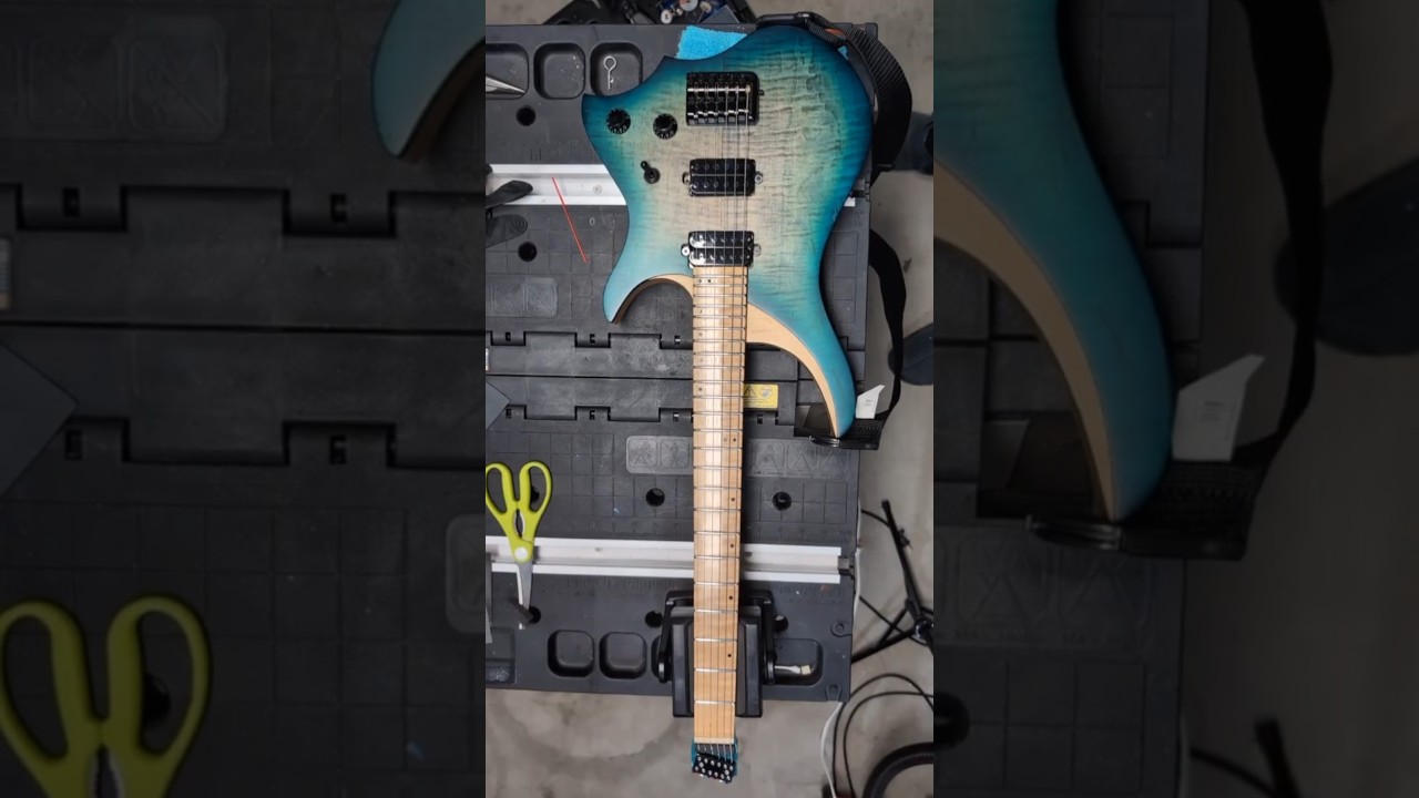 Headless guitar project