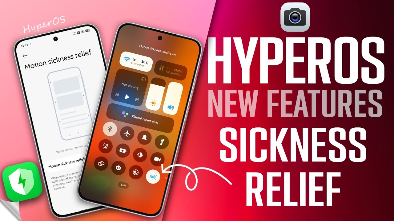Motion Sickness Relief Features Finally Added in HyperOS | How to Enable Motion Sickness 😷 in Hyper