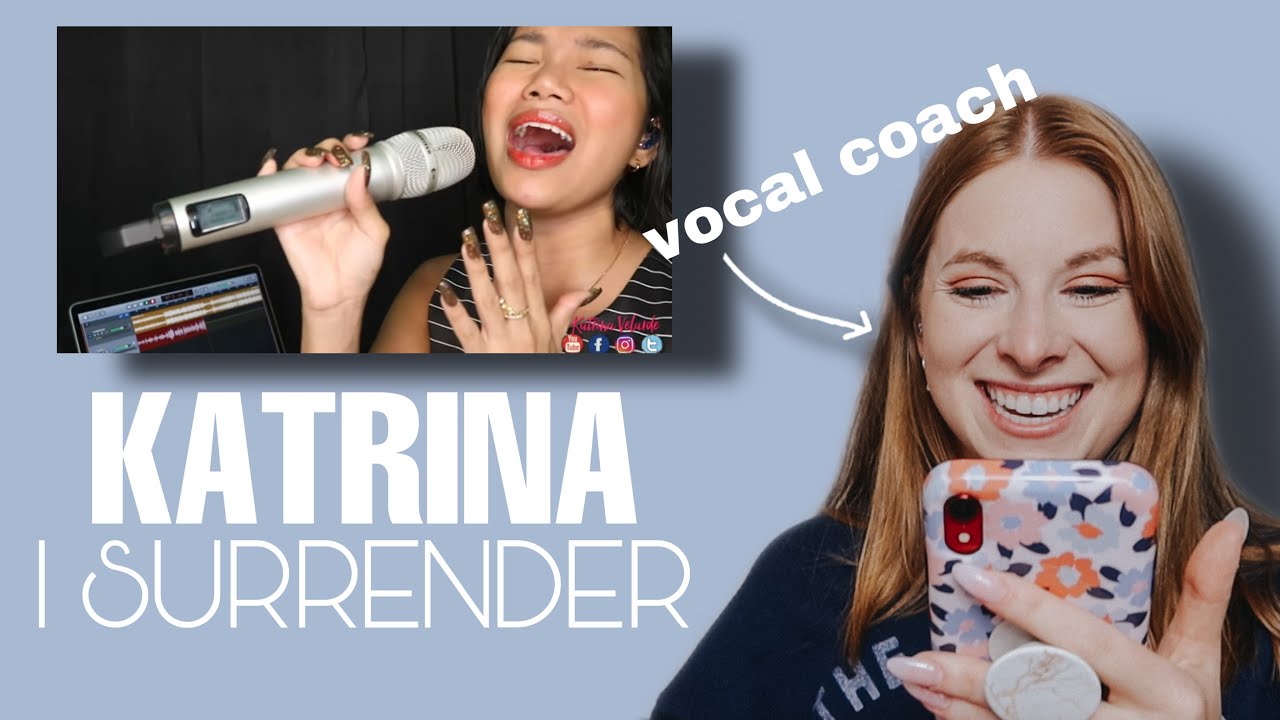 Vocal coach reacts to Katrina Velarde- One take 