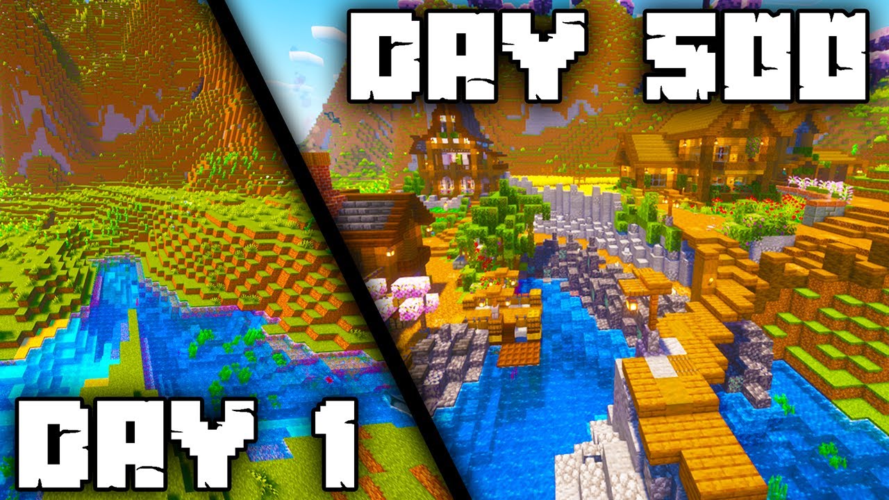 500 Days Of Cozy Minecraft Forever World. (Survival Lets Play)