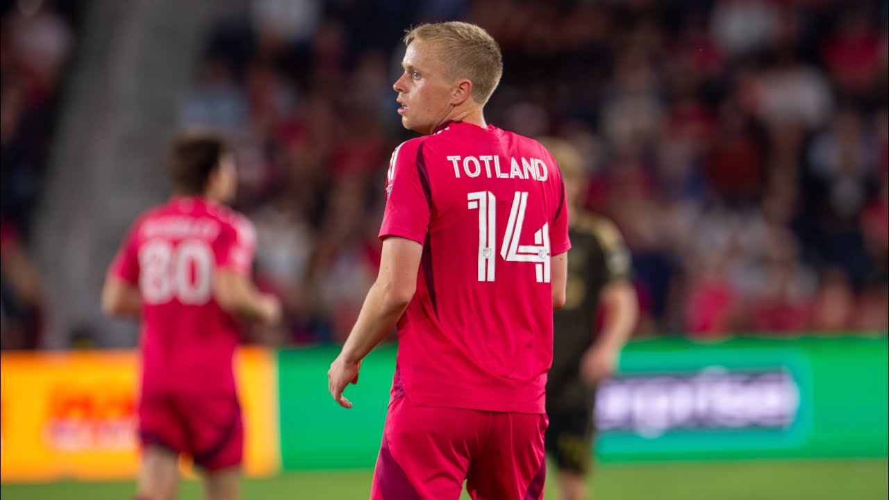 Tomas Totland scores for STL City SC against LAFC 5/13/26