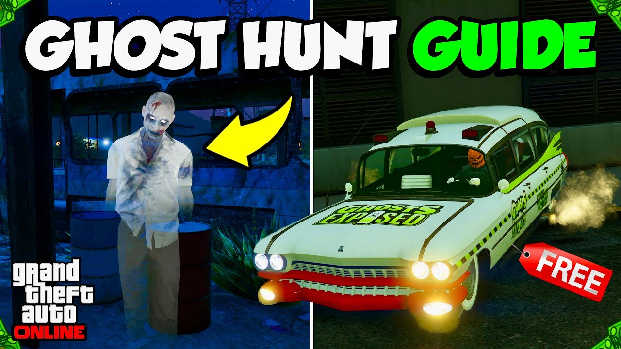 *NEW* ALL 10 GHOST HUNT Locations to UNLOCK the GHOSTS EXPOSED Livery & $250,000 in GTA 5 Online!