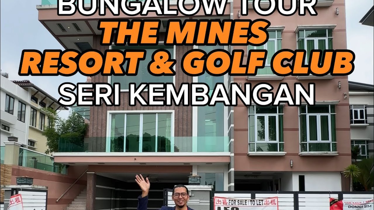 RM5,700,000 for 4 Storey Bungalow at The Mines Resort & Golf Club.