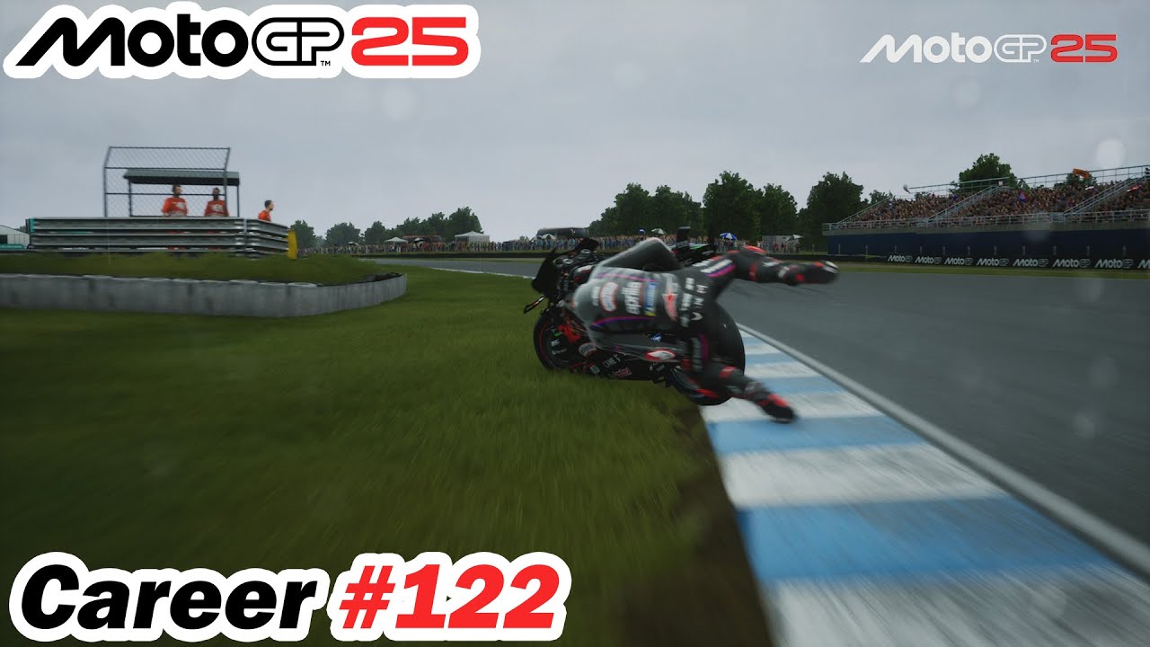 MotoGP 25 | Career Pt 122: Wet Race At Phillip Island!!!
