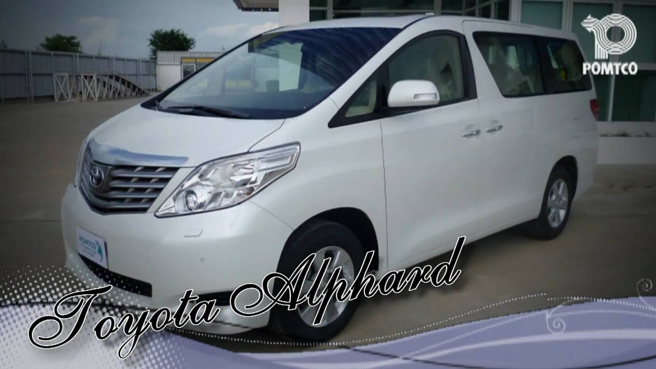 Toyota Alphard 2011 3.5 V6 LHD