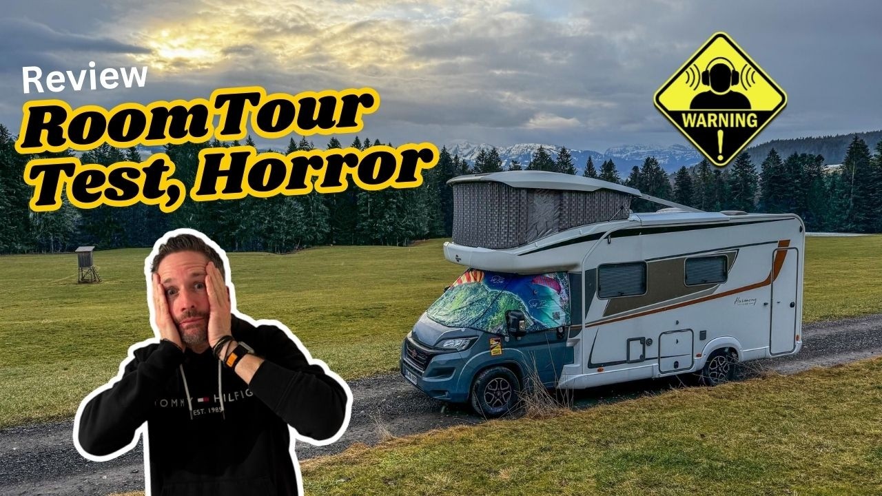 Wohnmobil Roomtour Bürstner Gallery - und das Thema HORROR-NACHT hat sich geklärt!