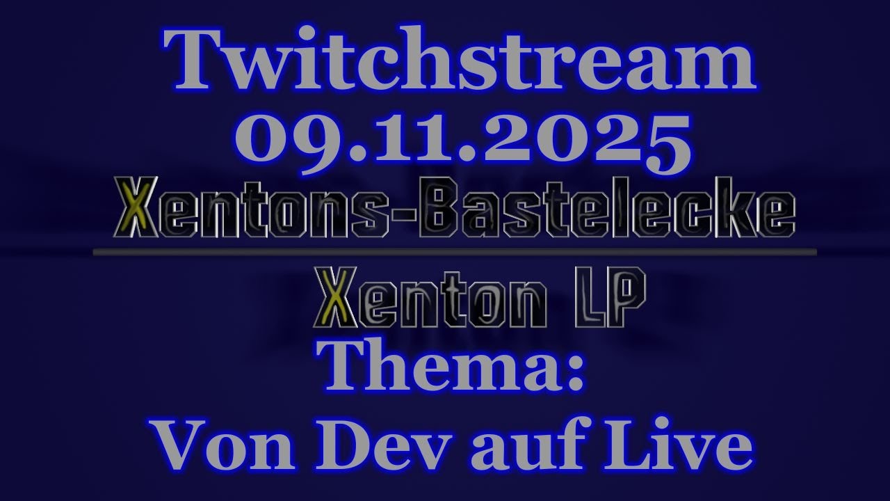 Twitchstream: 09.11.2025 - Thema: Minecraft Datapack Tutorial