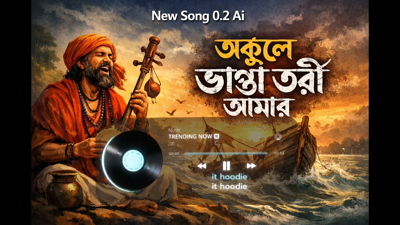 অকূল সমুদ্রে একা ভাসছে ভাঙা একটি তরী।#gazipur #sreepur #song #music#facbook #viralvideo #answer #sad