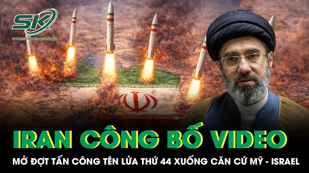 Iran dội đợt tên lửa thứ 44 xuống Israel, cảnh báo lính Mỹ rút ngay khỏi Trung Đông