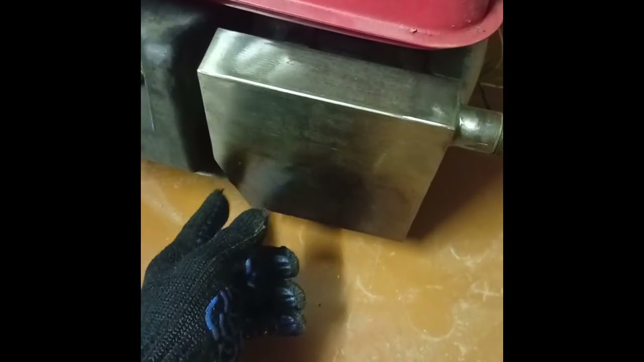 Самодельный глушитель на двухтактный генератор