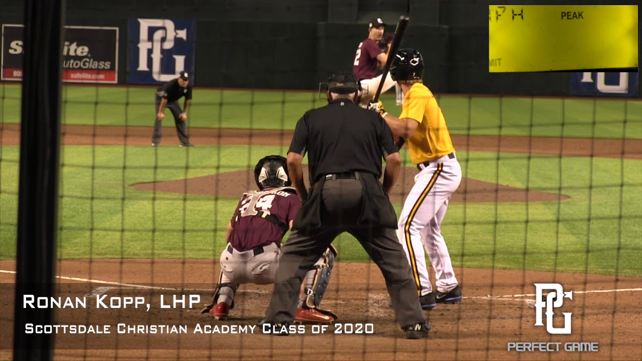 Ronan Kopp Prospect Video, LHP, SCottsdale Christian Academy Class of 2020