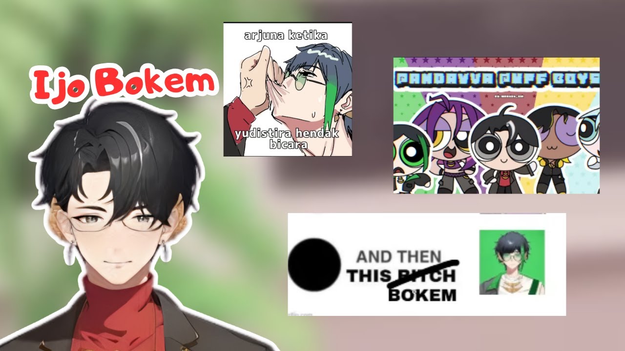 Arjuna ngeriview meme NO, ngeroasting Yudistira YES [Vtuber Clip]