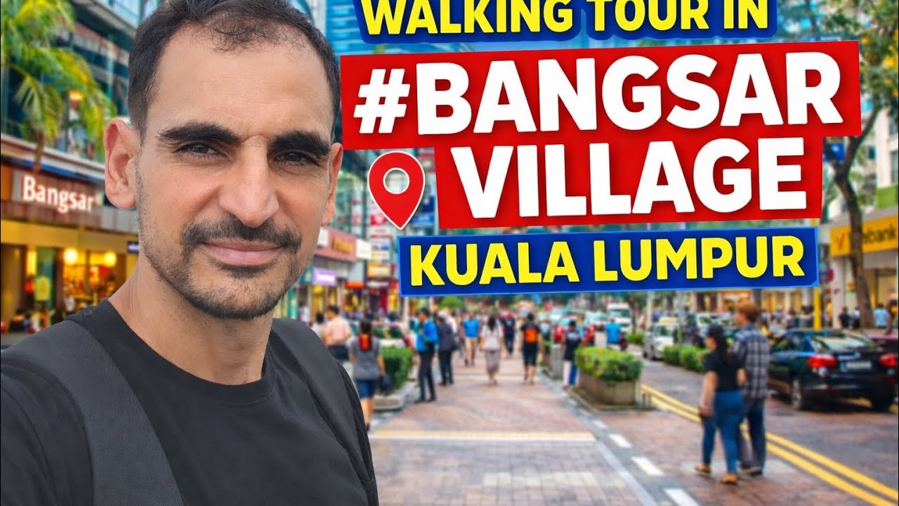 Bangsar Village Walking Tour 🇲🇾 | One of Kuala Lumpur’s Coolest Areas! #malaysia #kl #kualalumour 