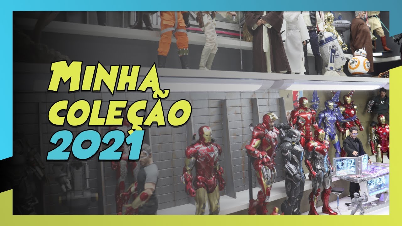 MINHA COLEÇÃO de Action Figures 2021 | Avengers, Star Wars, Spider-Man, Justice League e mais