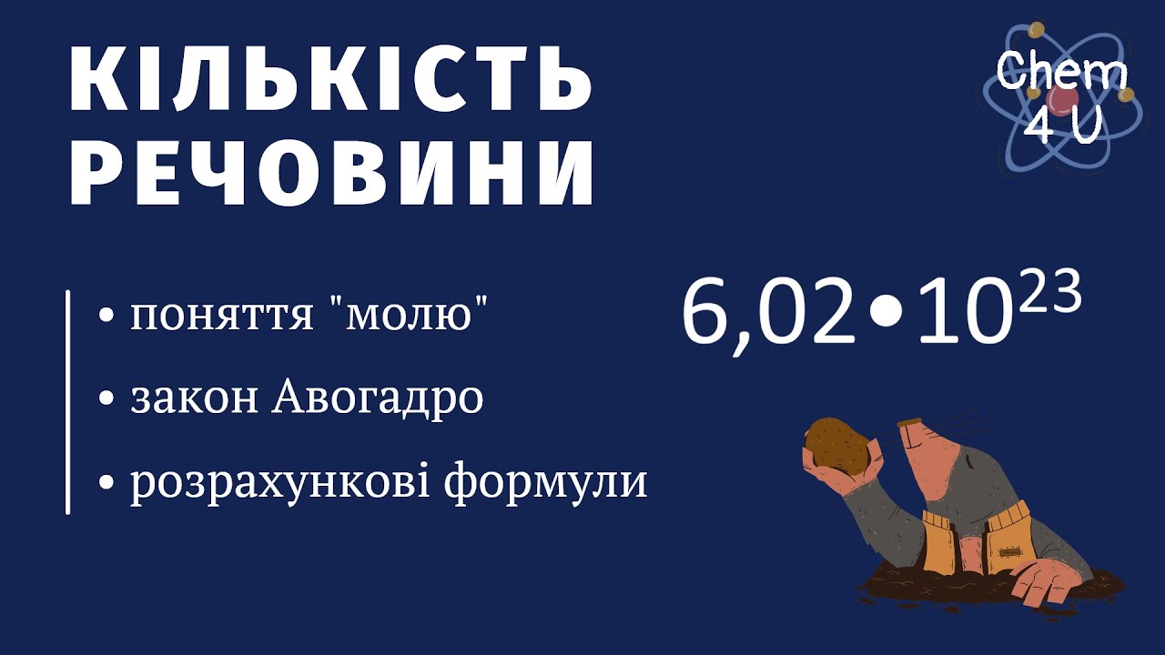 КІЛЬКІСТЬ РЕЧОВИНИ