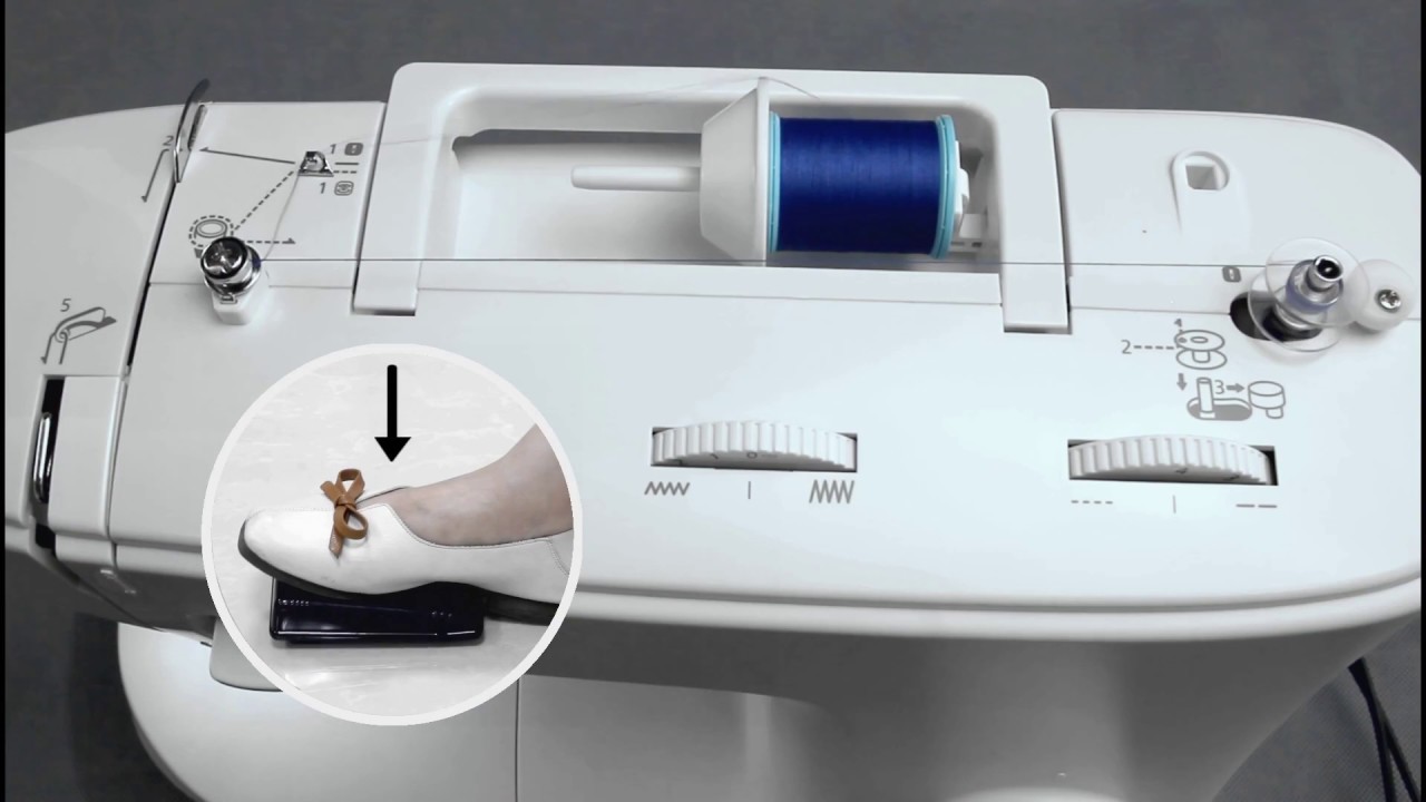 NECCHI Winding the Bobbin / K Series Tutorial