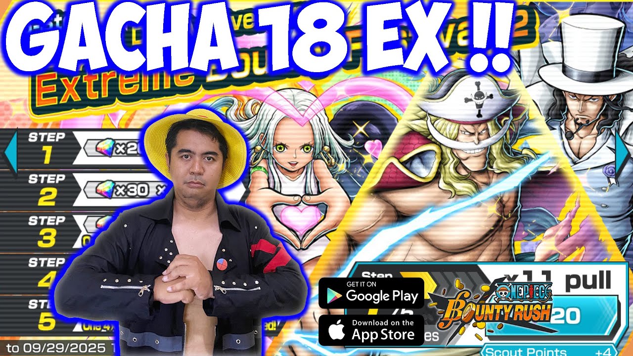 Obral EX 🔥🔥- Gacha All In Demi Mendapat 18 EX - One Piece Bounty Rush