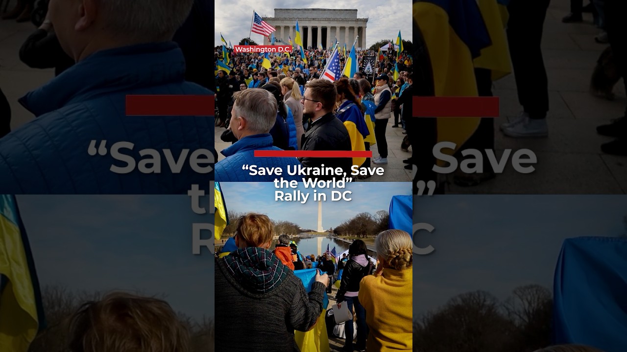 &ldquo;Save Ukraine, Save the World&rdquo;Rally in DC
