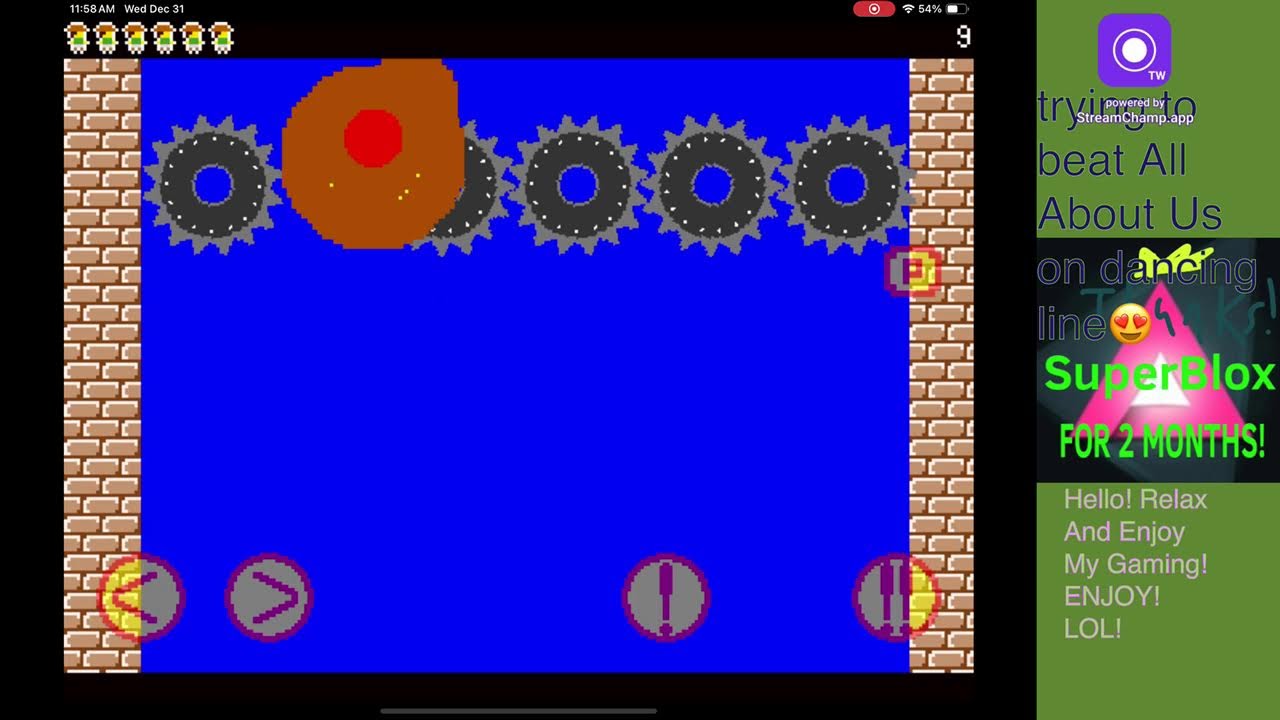 stream dosnt end till I beat Trap Adventure 2…!