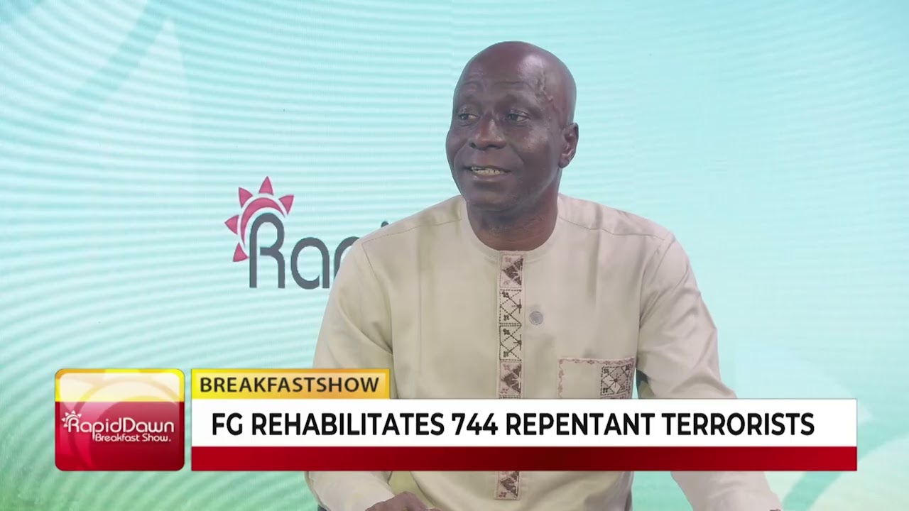FG REHABILITATES 744 REPENTANT TERRORISTS