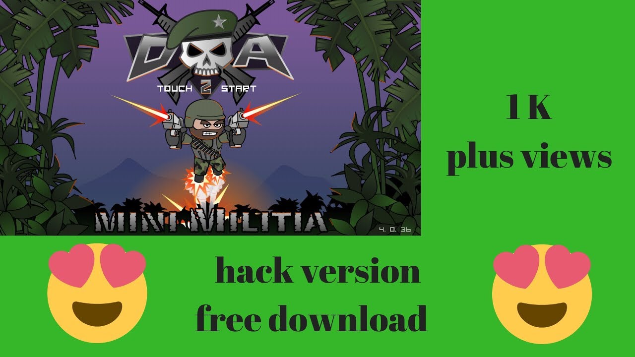 how to download mini militia in ios devices (hack) version