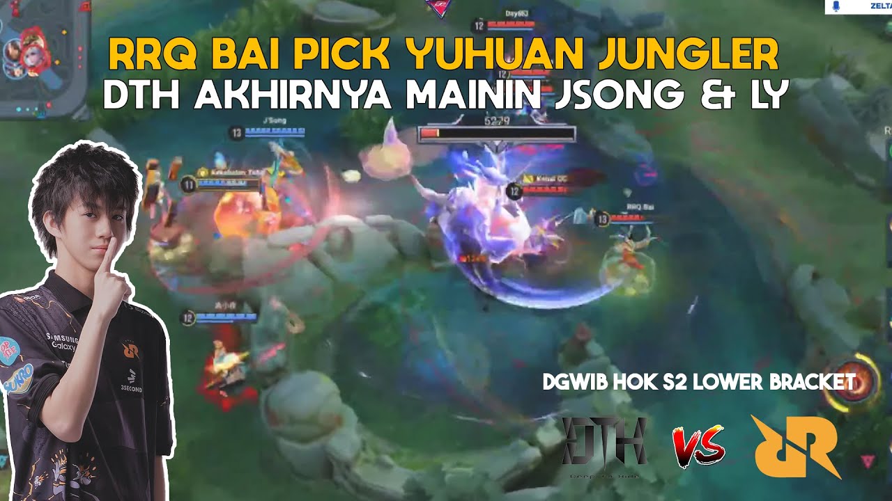 Dun Jsong Pake Meta Ranked, Yuhuan RRQ Bai Paling Jago? - DTH Vs RRQ -DGWIB Honor Of Kings S2 Game 1