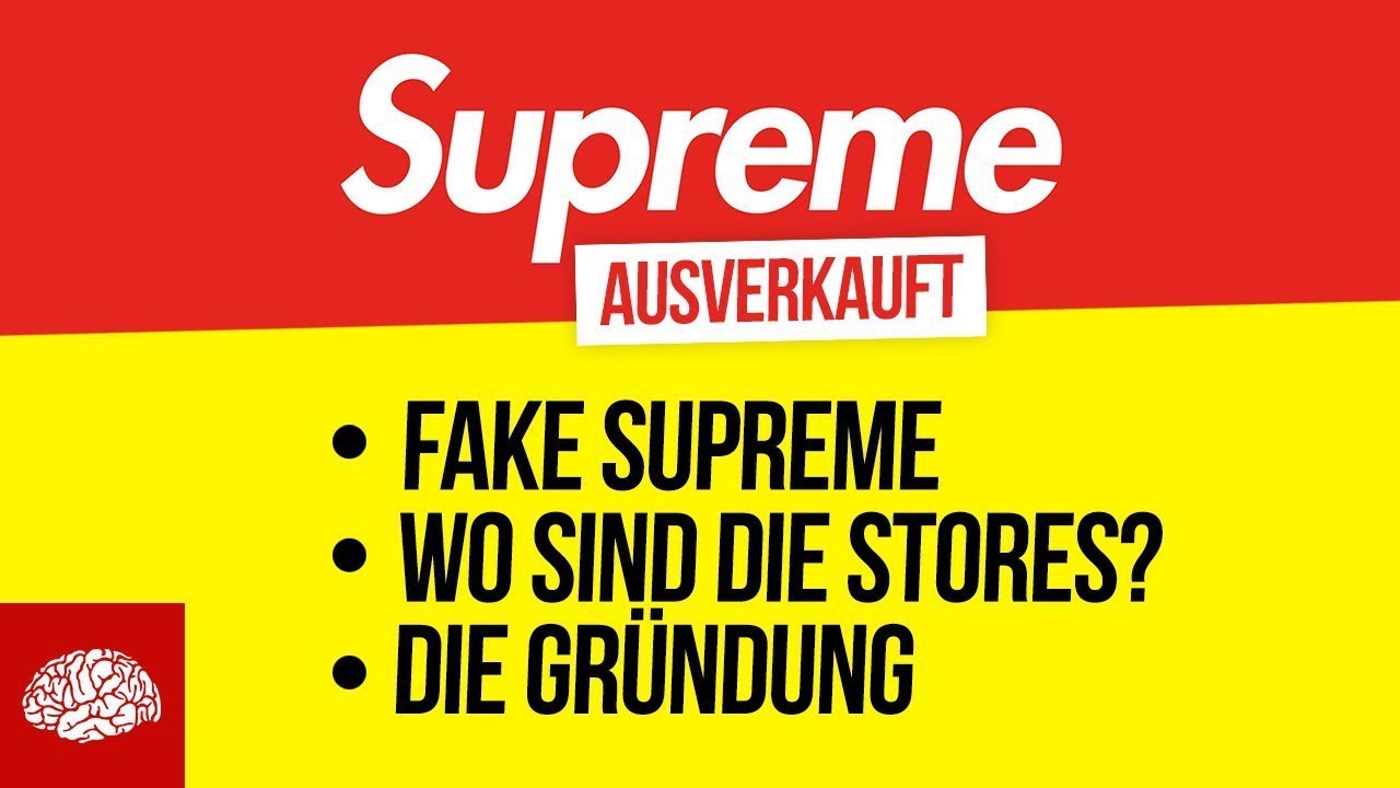 Alles was Du &uuml;ber SUPREME wissen solltest